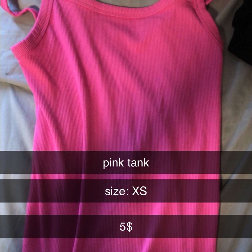 Vibrant Pink Tank Top